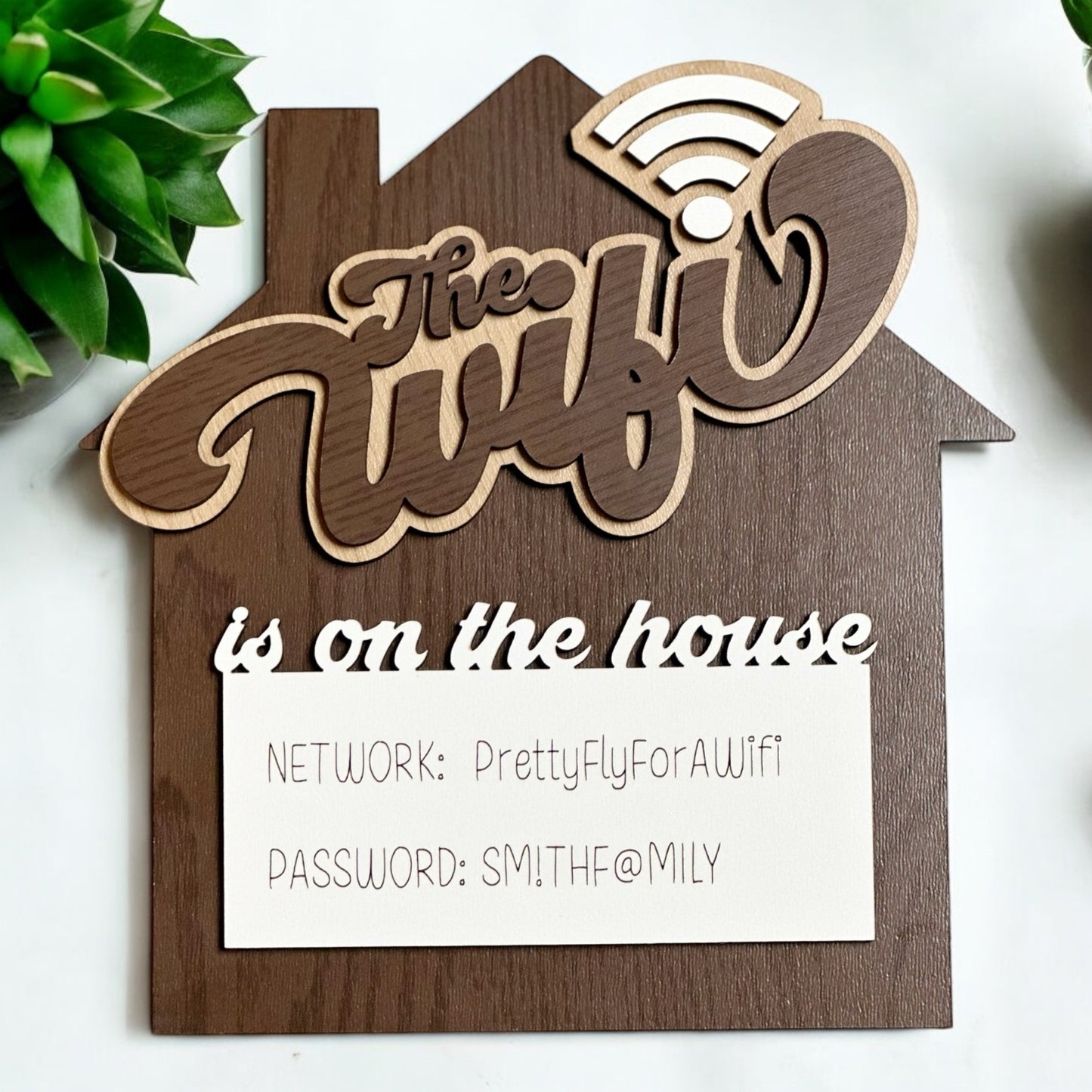 Wifi is on the house