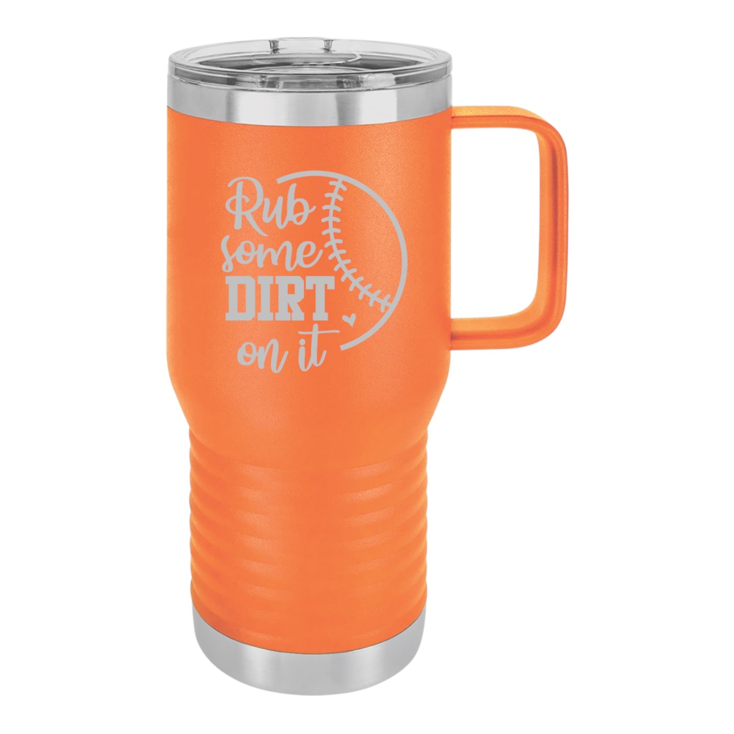 20oz Travel Mug - Baseball
