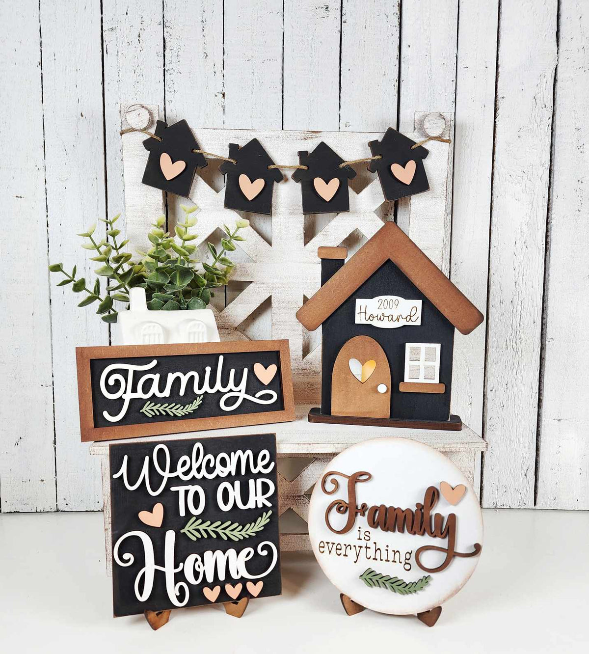 DIY family home decor paint kit