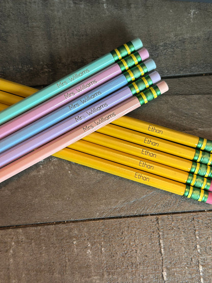 Personalized Pencils - Set of 5