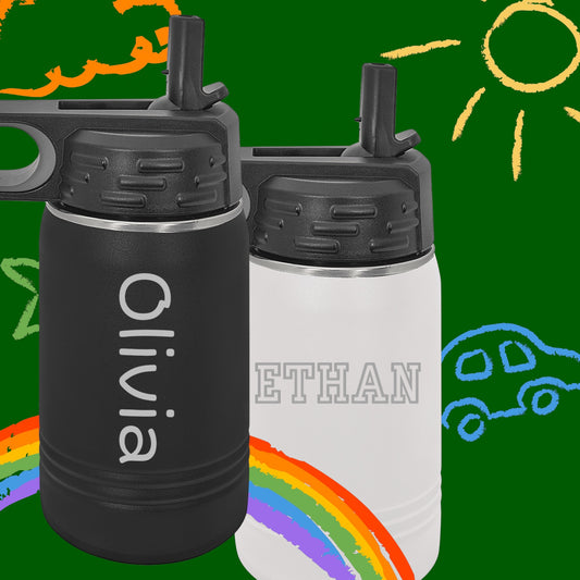 12oz Personalized Water bottle