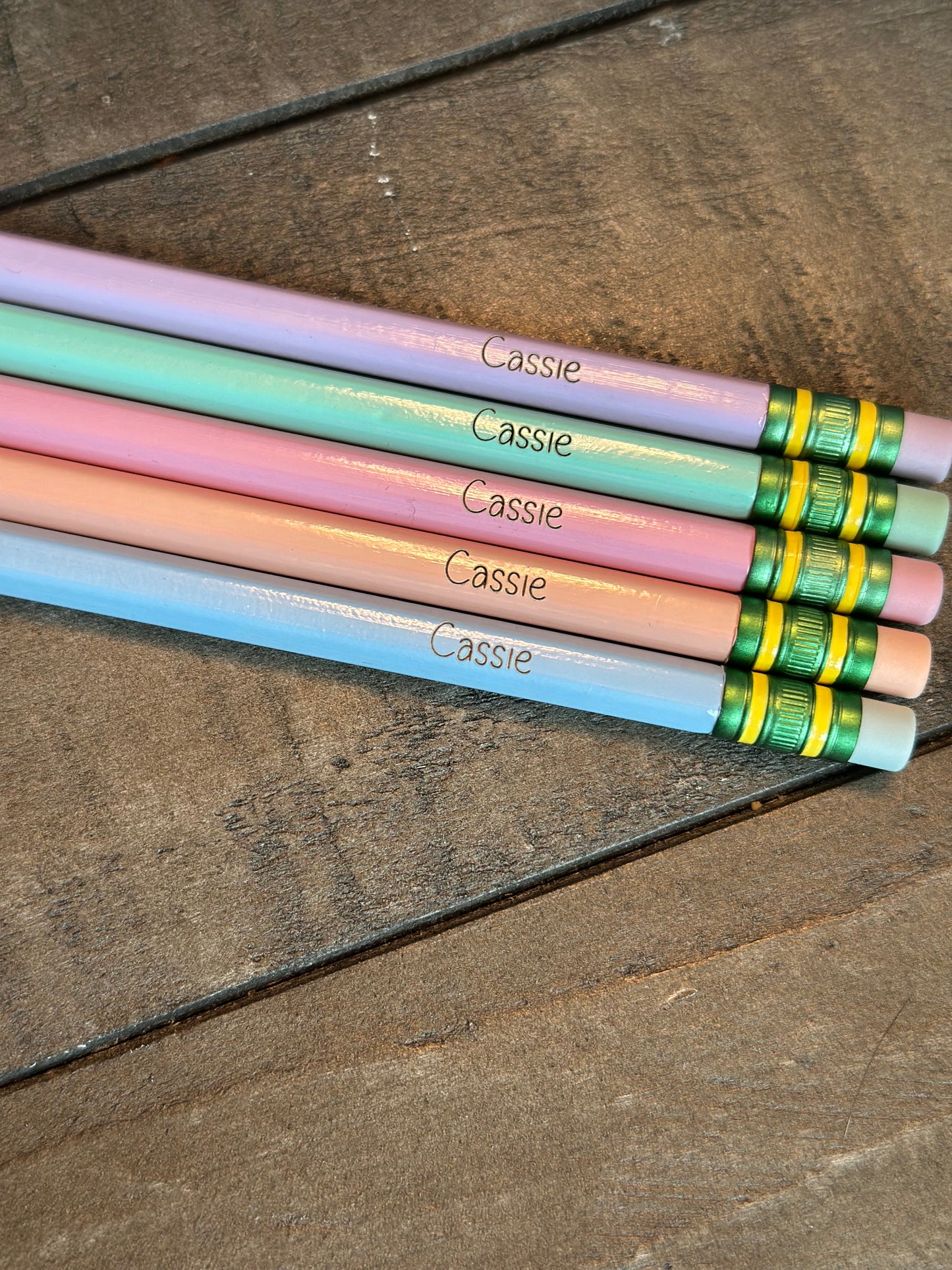 Personalized Pencils - Set of 5