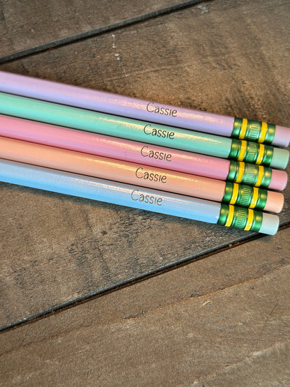 Personalized Pencils - Set of 5