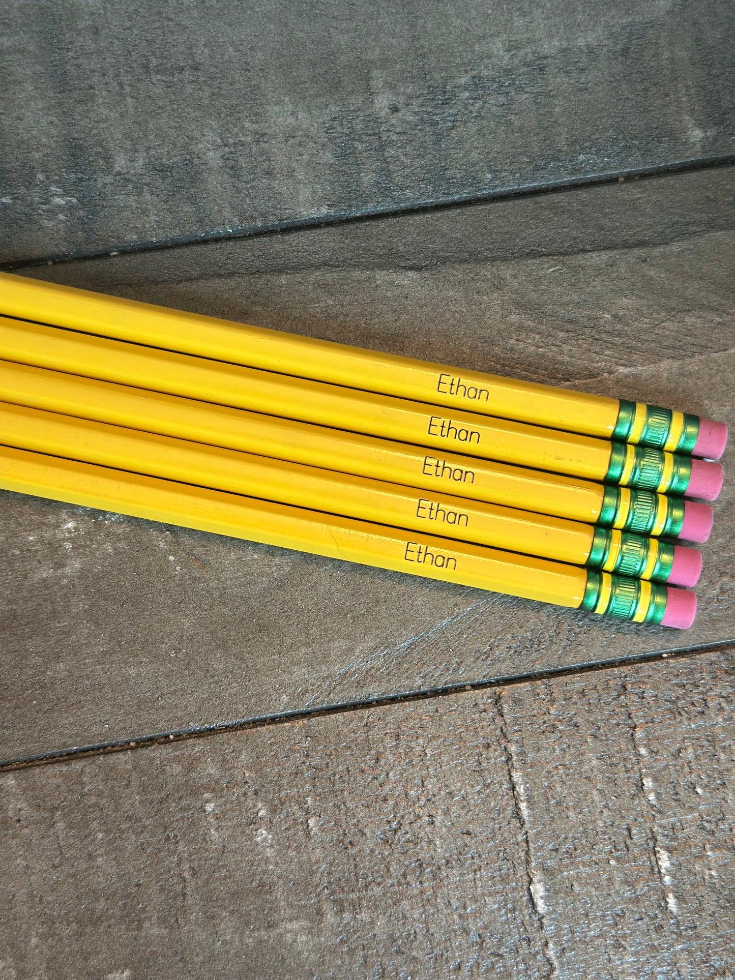 Personalized Pencils - Set of 5