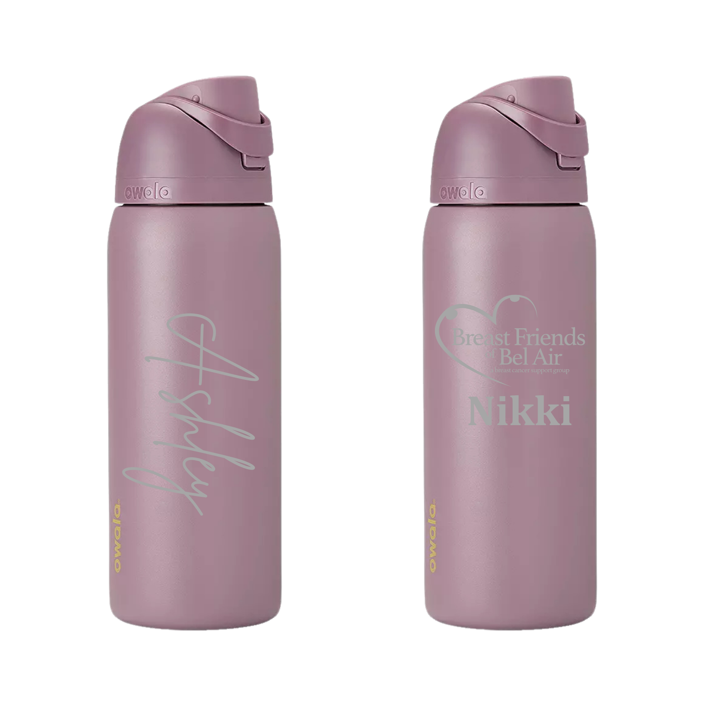 Breast Friends of Bel Air Fundraiser – Personalized Owala® 24 oz Bottle