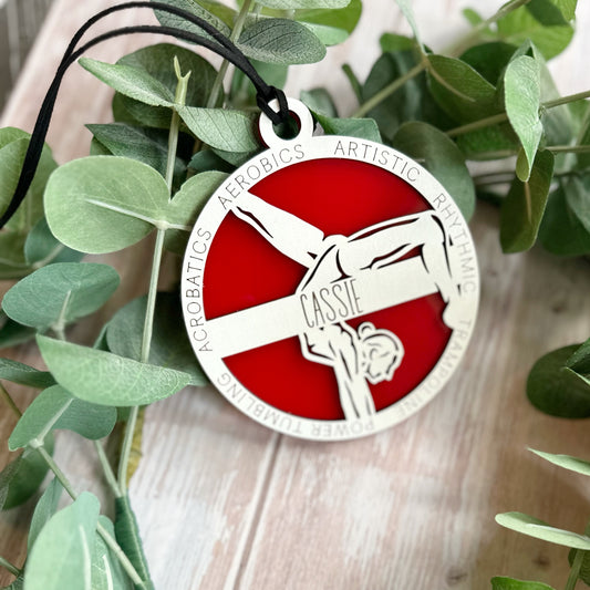 ACPR Gymnast Ornament
