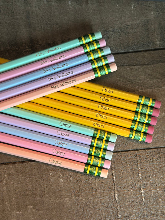 Personalized Pencils - Set of 5