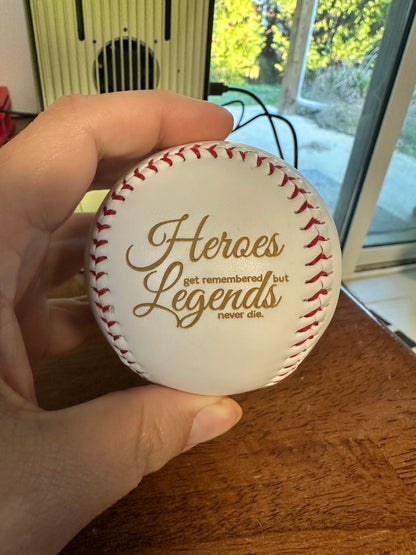 Personalized Baseballs