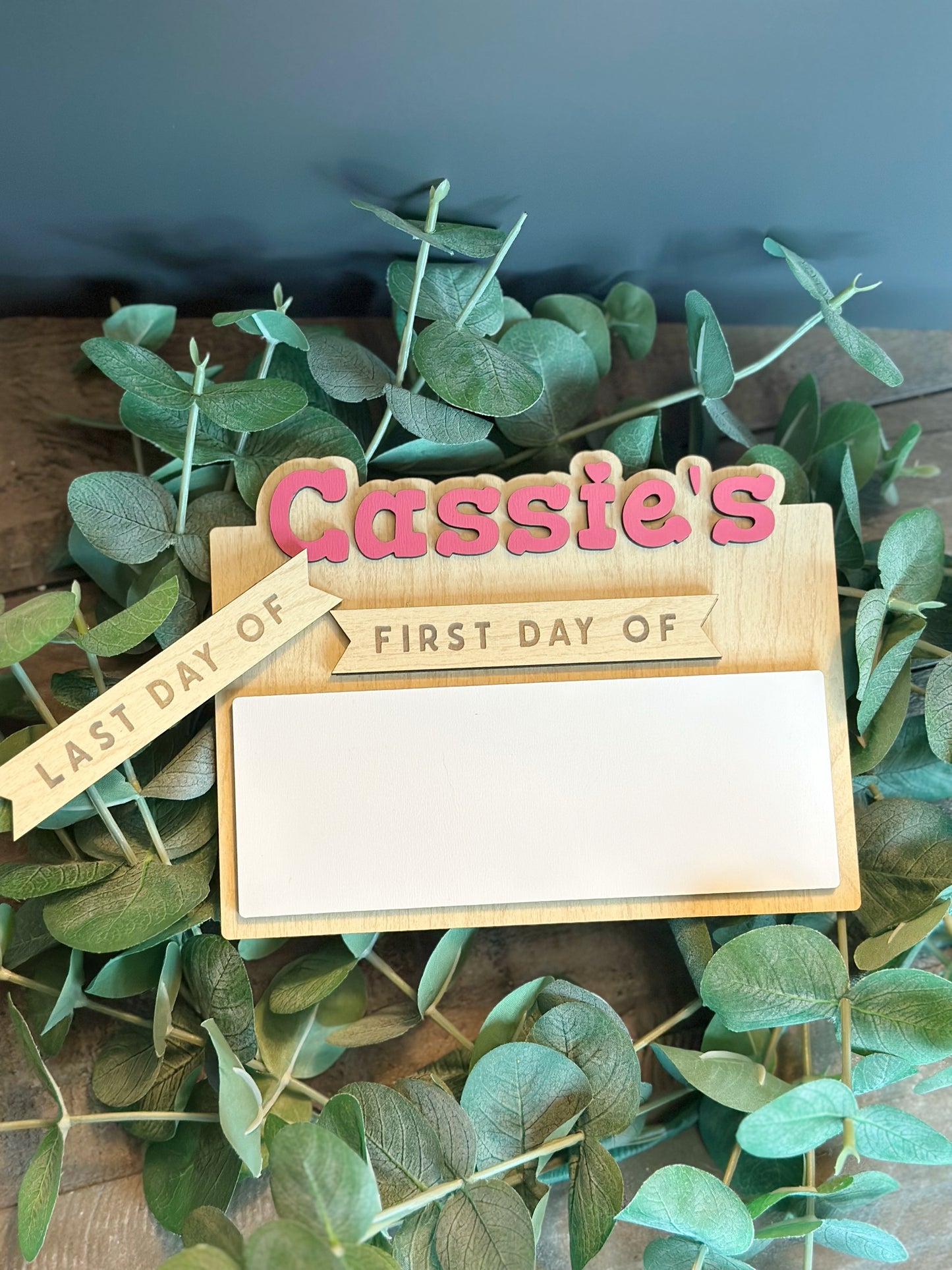 Personalized Back to School Photo Prop