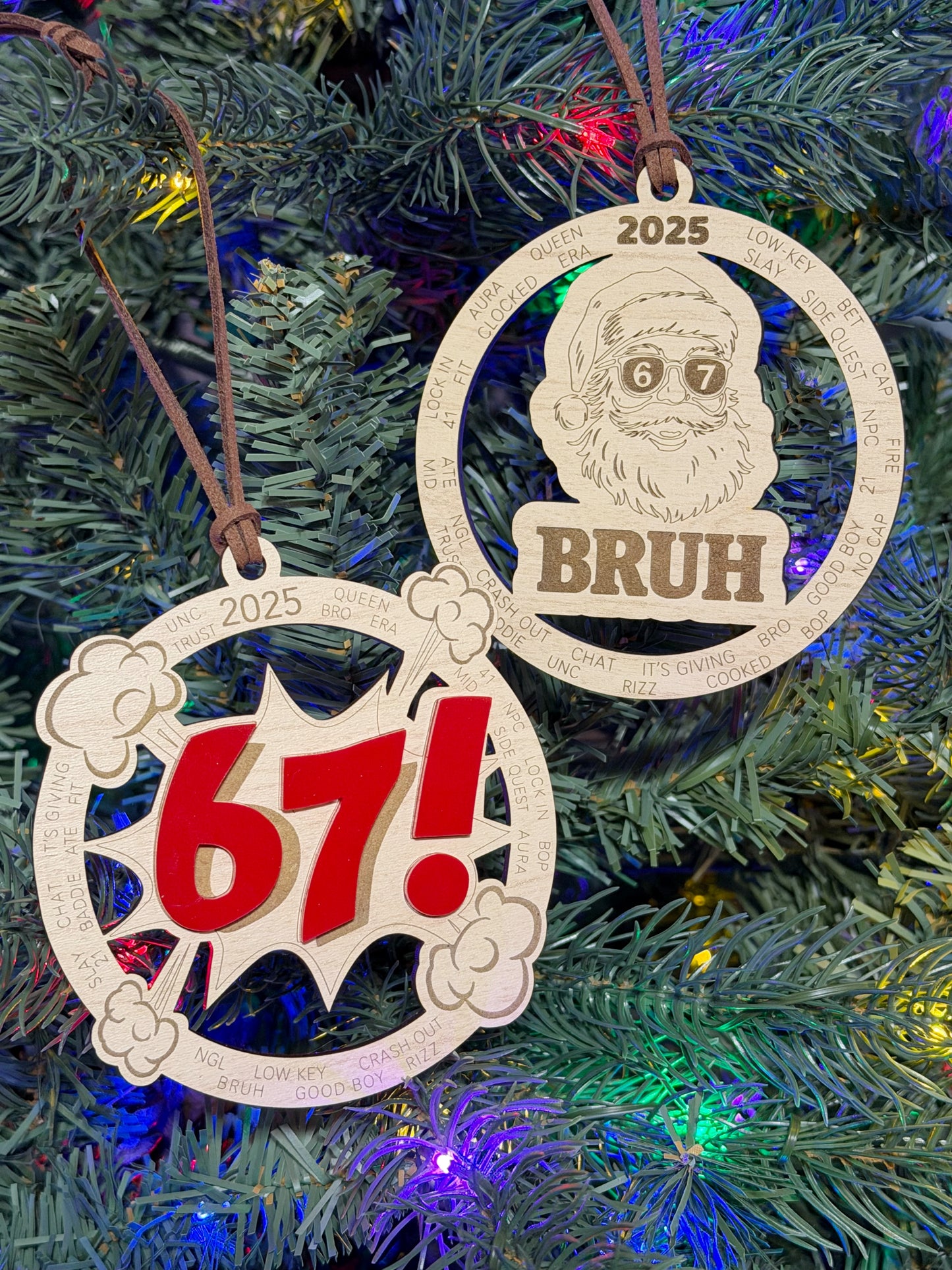67 Ornament – The Ultimate Year-in-Review Keepsake