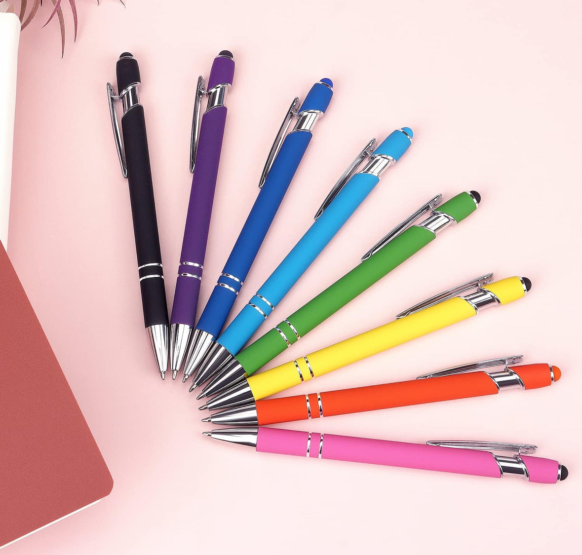 Personalized Pens with Stylus – Pack of 2