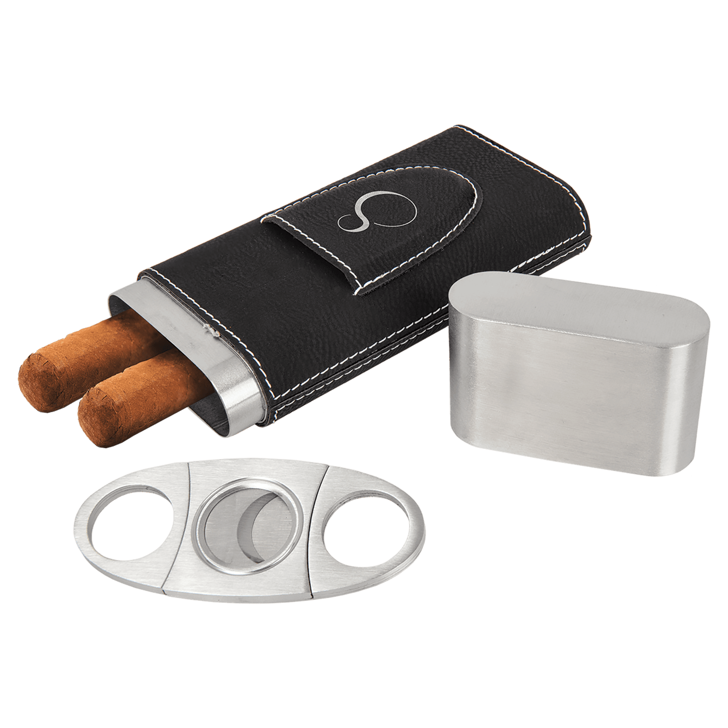 Cigar Case with Cutter