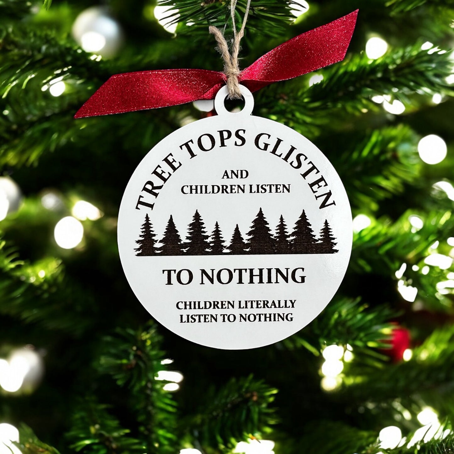 Tree Tops Glisten Ornament