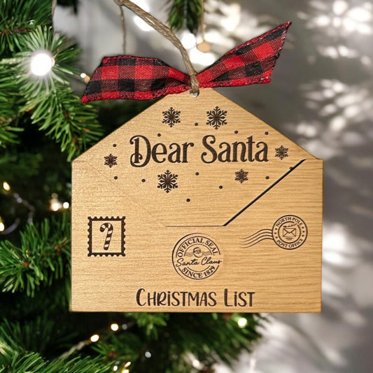 Christmas List Holder Ornament