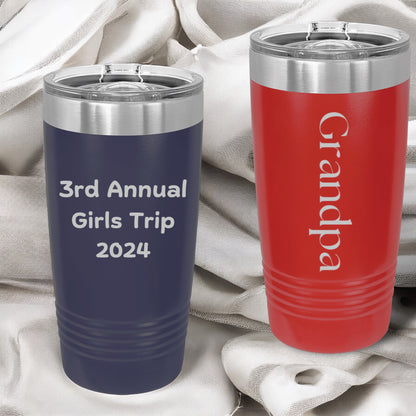 20oz Personalized Tumbler