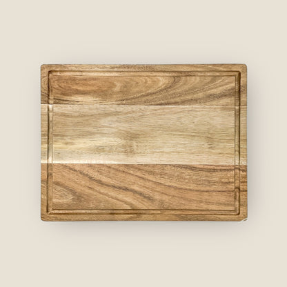 Personalized Acacia Wood Rectangular Cutting Board