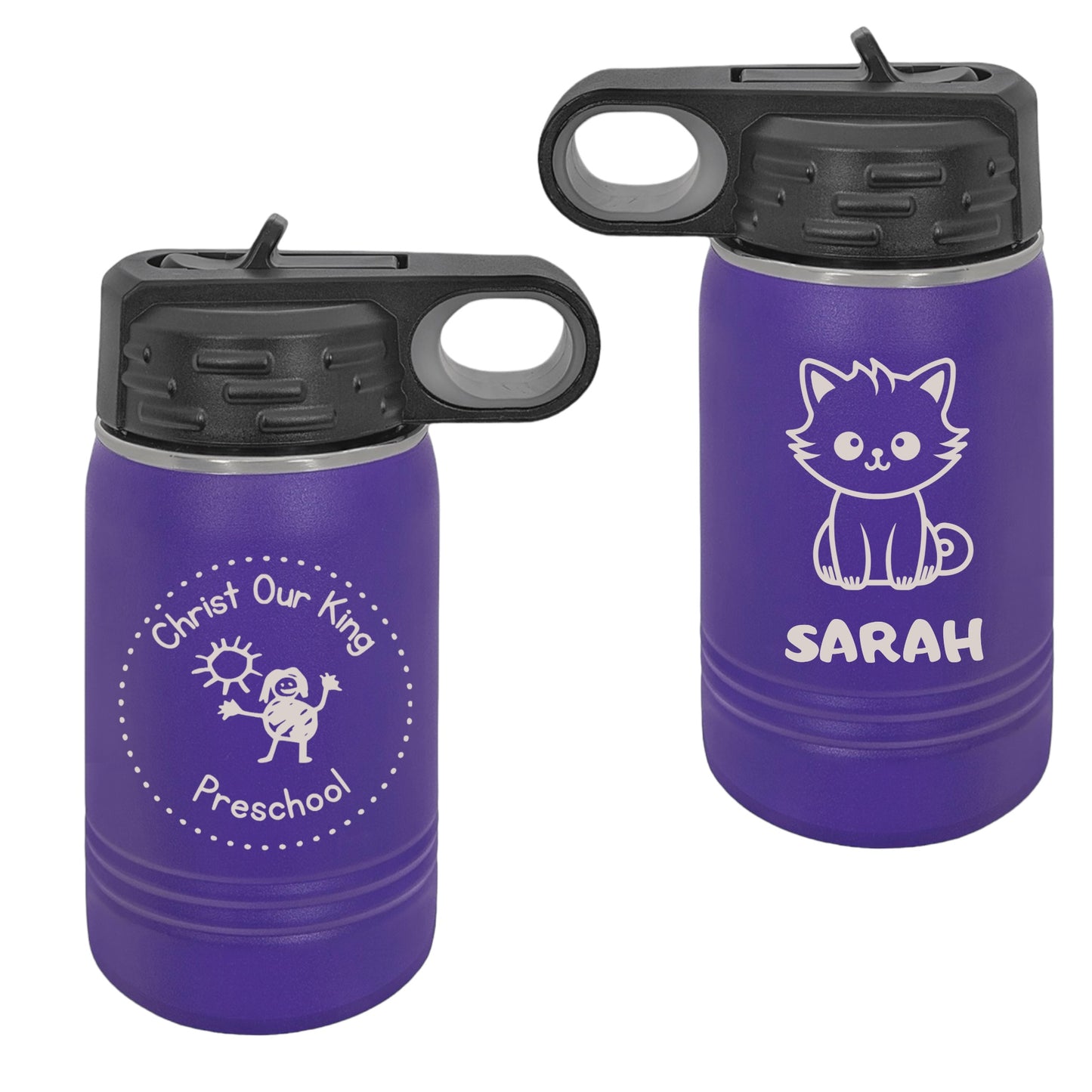 Personalized 12oz Kids Water Bottle (COK Preschool)